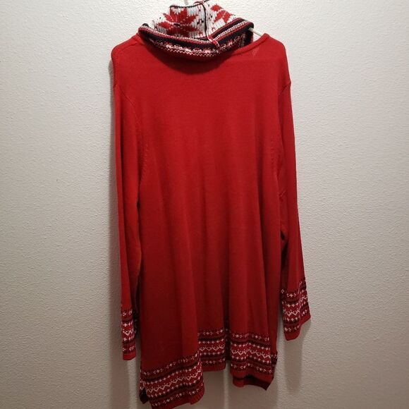 Catherine's red sweater 2x - Picture 4 of 6